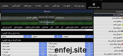بازی های ورزشی در سایت شرط بندی بت سور (Betsoor)